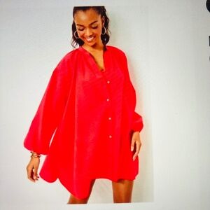 Lilly Pulitzer Andrae Coverup Red